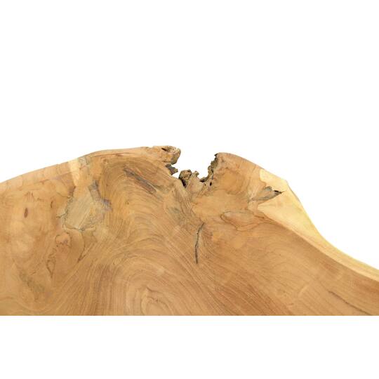 Hello Honey® 4" Assorted Large Teak Wood Bowl